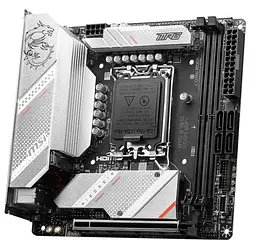 Материнська плата MSI MPG B760I EDGE WIFI (MPG B760I EDGE WIFI) (Socket 1700, Intel B760, Mini-ITX) - мініатюра 2