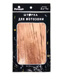 Шторка для фотозони PELICAN "Сатин" 1х2м рожеве золото "Сатин" #173