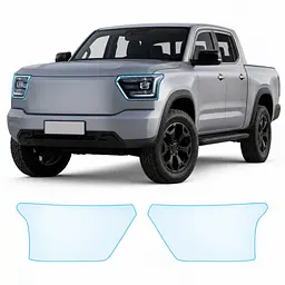 Антигравійна захисна бронеплівка за лекалами для Chery Himla I 2025 - оптика (фари та ПТФ)