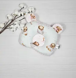 Дитяча ортопедична подушка 24×32 для новонароджених a.l.babybox Солодкі сни