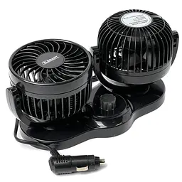 Автомобільний вентилятор Elegant 12V на підставці два режими 10 см (EL101 545) - мініатюра 2