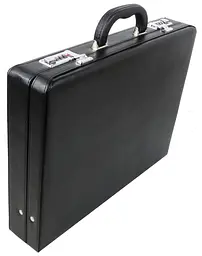 Чоловічий кейс дипломат з екошкіри Portfolio S1645431 Чорний