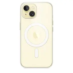 Прозорий чохол CasePro Clear Case with MagSafe для iPhone 15 Plus - мініатюра 4