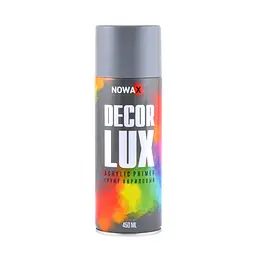 Грунтівка акрилова Nowax Spray 450 мл сірий (NX48035)