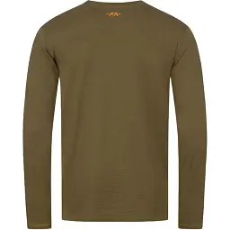 Лонгслів Blaser Active Outfits Men’s Merino Base 160 LS Shirt Dark Olive - мініатюра 4