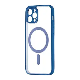Чохол Color Edge with MagSafe (Protected Camera) iPhone 12 Pro Navy Blue