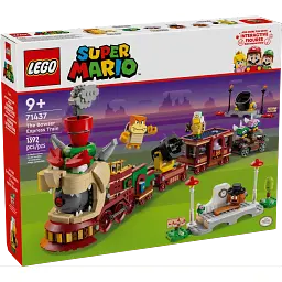 Конструктор LEGO Super Mario Швидкий потяг Боузера 1392 деталі (71437)