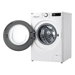 Пральна машина LG фронтальна, 11кг, 1400, A, 57см, дисплей, пара, інвертор, білий - мініатюра 9