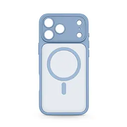 Чехол для Apple iPhone 17 Pro Max, Lush MagCase, голубой, противоударная панель-накладка из TPU и PC, полупрозрачный чехол с MagSafe (с магнитом), с защитой камеры, поддержка беспроводной зарядки, защита всего корпуса, ArmorStandart (ARM87498)