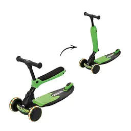 Самокат-велобег Hauck Skootie Neon Green, зелений (85205-1) - мініатюра 5