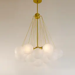 Підвісна люстра Friendlylight Bulb Gold FL5208