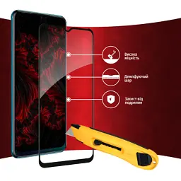 Скло захисне Intaleo Full Glue Tecno Spark 8T (1283126542275) - мініатюра 4