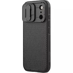 Карбонова накладка Nillkin CamShield Pro Magnetic для Apple iPhone 17 Pro (6.3) Black - мініатюра 3