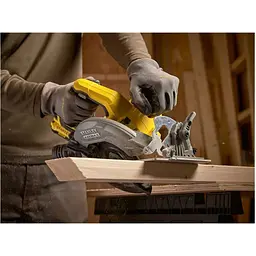 Циркулярна пила ручна Stanley Fatmax V20 з 2 акумуляторами та кейсом (SFMCS500M2K-QW) - мініатюра 6