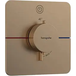 Термостат для душу Hansgrohe ShowerSelect Comfort Q brushed bronze 15581140