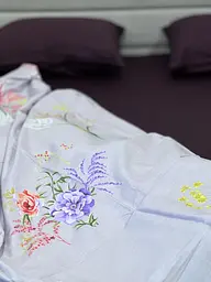 Комплект постільної білизни Ecotton двоспальний Сімейний 150х215 см сірий (20096АВ) (22766) - мініатюра 2