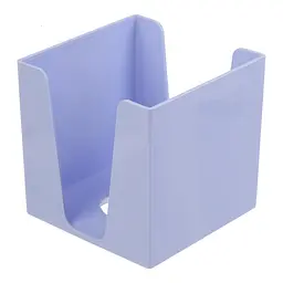 Бокс для паперу Buromax Pastel пластиковий бузковий 90 х 90 х 90 мм (BM.6360-26)