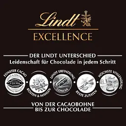 Шоколад чорний Lindt Excellence з мигдалем, фундуком та журавлиною 100 г - мініатюра 5