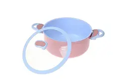 Набір посуду Lora Ravenna NA25KIT/PINK з 3 предметів рожево-блакитний - мініатюра 3