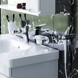 Змішувач для раковини із гігієнічним душем AM.PM Like (F8003000) - мініатюра 2