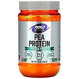 Гороховий протеїн NOW Pea Protein, 340 грам