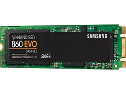 Накопичувач SSD Samsung m.2 sata 500Gb 860 Evo (MZ-N6E500BW) Б/в