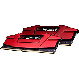 Модуль пам'яті DDR4 G.Skill Ripjaws V 2x8 GB 3600MHz Blazing Red [F4-3600C19D-16GVRB] [102583] - мініатюра 4