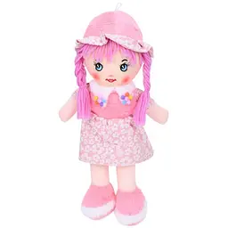 Дитяча іграшкова лялька Bambi FG240408152A-1(Light-Pink) 38 см, м'яка набивна, петелька