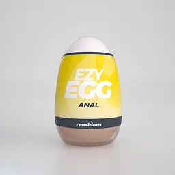 Мастурбатор Crushious Ezy Eggs Anal (тілесний) - мініатюра 3