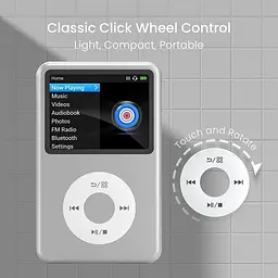 MP3-плеєр 64 GB з Bluetooth Innioasis Y1 Silver - мініатюра 3