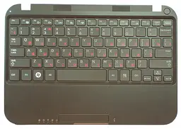 Клавіатура для ноутбука Samsung (NS310) Black, (Black TopCase) - мініатюра 2