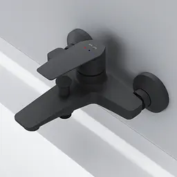 Змішувач для ванни і душа, чорний AM.PM Gem F90E10022 - мініатюра 8