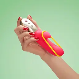 Вібратор-кролик Fun Factory Amorino Deluxe 17.7 см рожевий - мініатюра 6