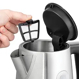 Russell Hobbs Електрочайник Heaton, 1.7л, нержавіюча сталь, сріблясто-чорний - мініатюра 3