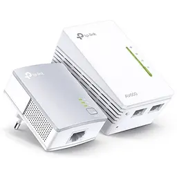 Комплект адаптерів для створення мережі Ethernet на основі електромережі (500Mbps Wi-Fi) (TL-WPA4220KIT)