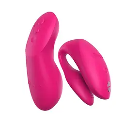 Вібратор We-Vibe Chorus Pro Electric Pink для пар зі смарт-управлінням - мініатюра 5