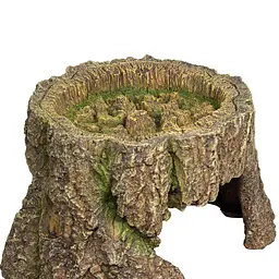 Декорація стовбурна печера Hobby Trunk Cave 2 25.5x21x15.5см (40847) - мініатюра 5