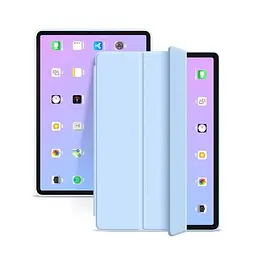 Чохол-книжка BeCover Tri Fold Soft TPU Silicone для Apple iPad Air 11" M2/M3 2024/2025 Light Blue (711409) - мініатюра 2