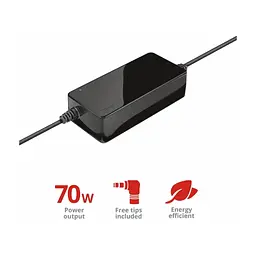 Блок живлення до ноутбуку Trust Primo 70W-19V Universal Laptop Charger (22141_TRUST) - мініатюра 3