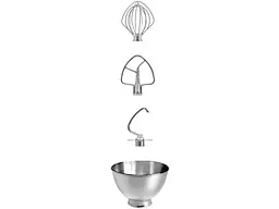 Кухонна машина KitchenAid Artisan 5KSM185PSEOB з відкидним блоком 4.8 л чорна - мініатюра 3