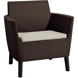 Комплект садових меблів Keter Salemo 3 seater set коричневий - мініатюра 2