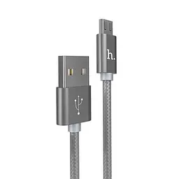 Кабель Hoco X2 Pisces Cable USB to MicroUSB 2A 1m Tarnish