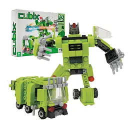 Конструктор Cubix Traxfigure 2-в-1, зелений (39727/1)