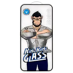 Захисне 2.5D скло King Kong HD для Apple iPhone 16 Pro (6.3") Чорний Epik teh0031350