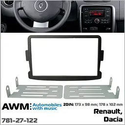 Перехідна рамка Renault, Dacia AWM 781-27-122 - мініатюра 7
