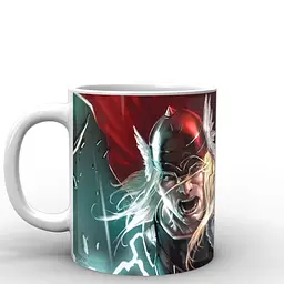 Кухоль GeekLand Тор Thor злий TH.02.011 330 мл білий - мініатюра 2