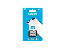 Карта памяти Kioxia microSDHC Class 10 UHS-I+SD Adapter 32 GB (LMEX1L032GG2) - миниатюра 2