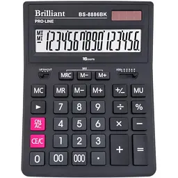 Калькулятор Brilliant BS-8886BK
