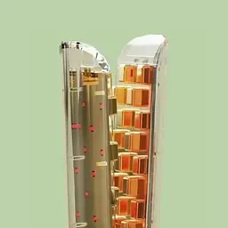 Щипці для завивки волосся Grant Hair cliper XL-618 гофре 3D - мініатюра 2