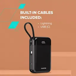 Павербанк Canyon Black 20 000 mAh / 22.5 Вт (CNS-CPB204B) - мініатюра 13